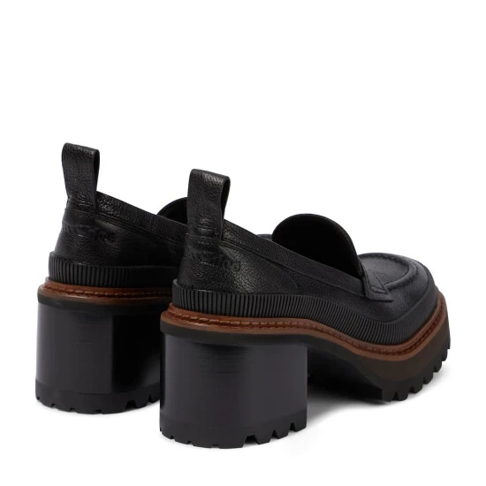 See By Chloé Mahalia Leather Platform Loafers - Image 2