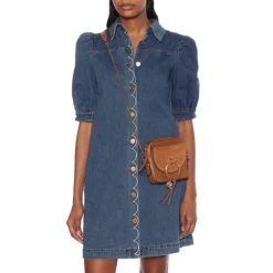 See By Chloé Joan Mini Leather Camera Bag