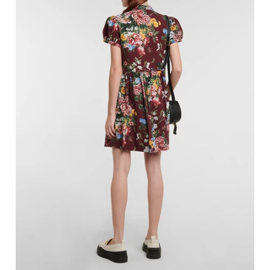 See By Chloé Floral Cotton Minidress - Image 2