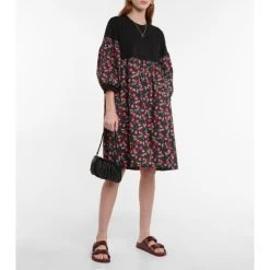 See By Chloé Printed Cotton Minidress