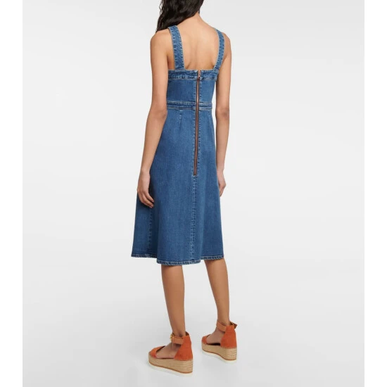 See By Chloé Denim Minidress - Image 2