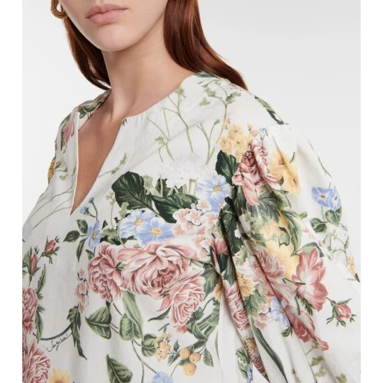 See By Chloé Floral Cotton Blouse - Image 3