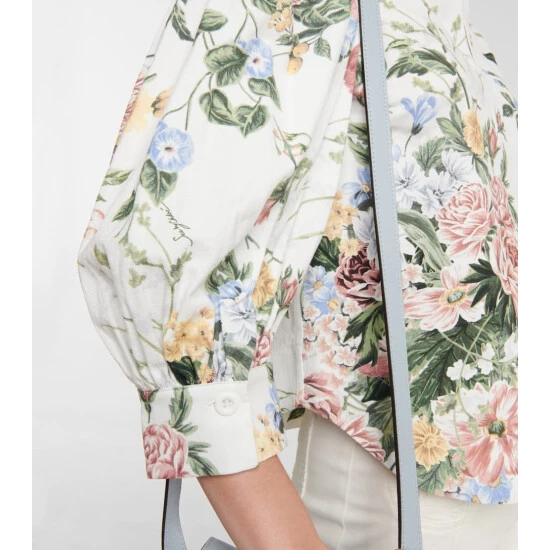 See By Chloé Floral Cotton Blouse - Image 4