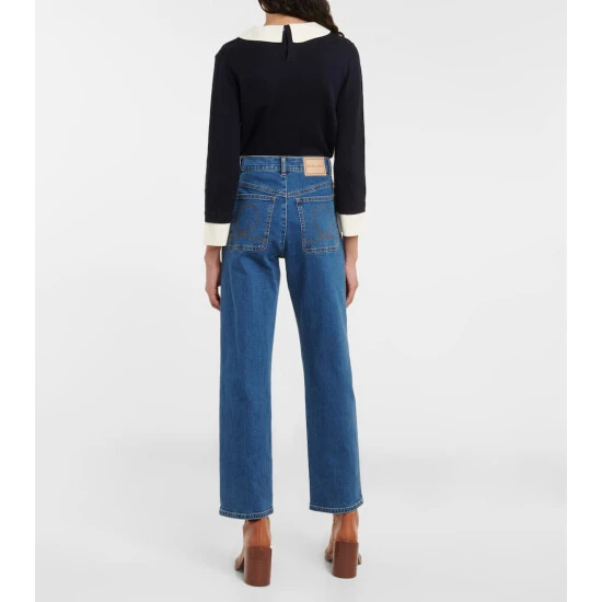 See By Chloé High-rise Straight-leg Jeans - Image 2