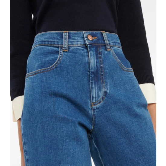 See By Chloé High-rise Straight-leg Jeans - Image 3