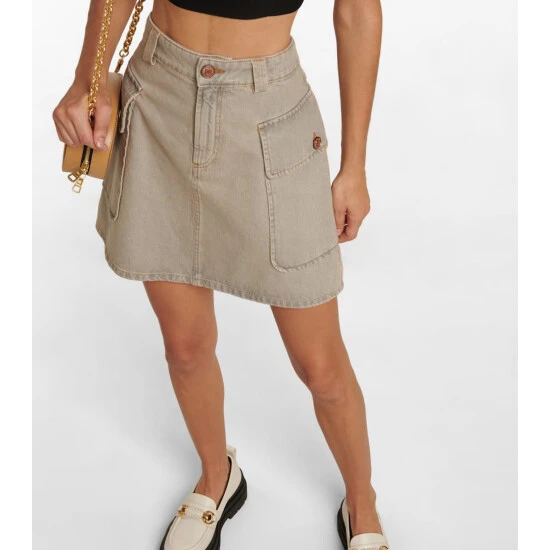 See By Chloé Denim Miniskirt - Image 3