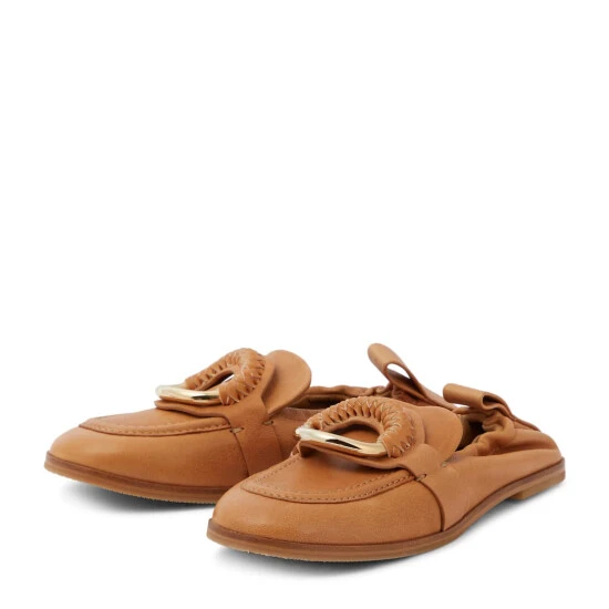 See By Chloé Hana Embellished Leather Loafers - Image 4