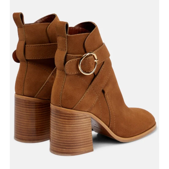 See By Chloé Lyna Suede Ankle Boots - Image 2