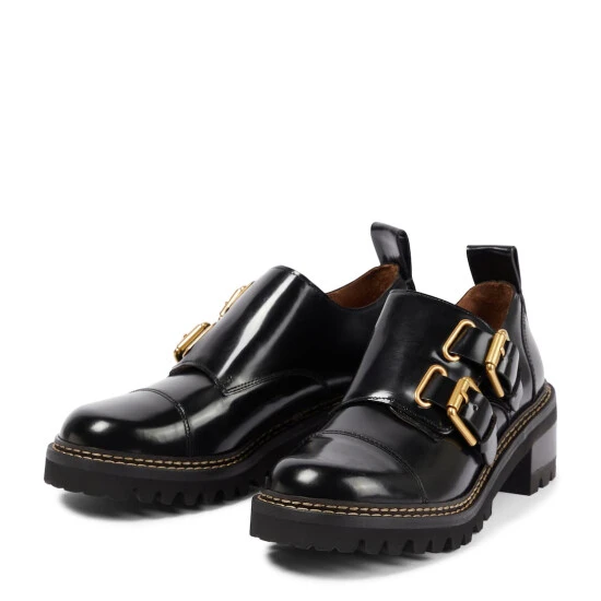 See By Chloé Mallory Leather Brogues - Image 4