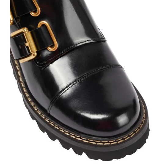 See By Chloé Mallory Leather Brogues - Image 5