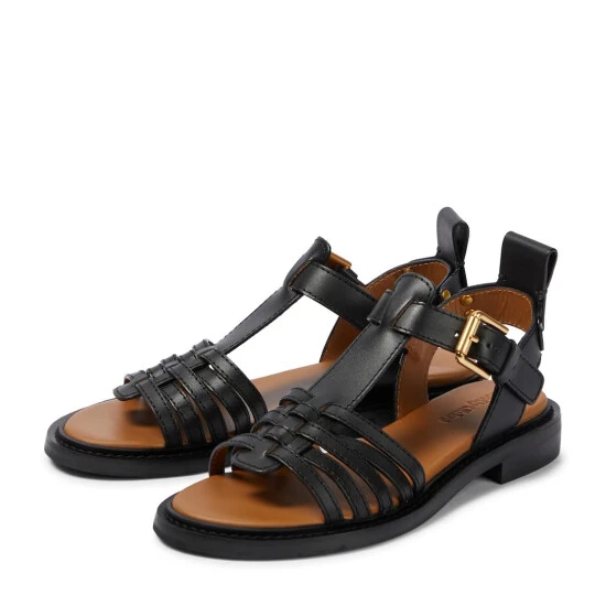 See By Chloé Cila Leather Sandals - Image 4