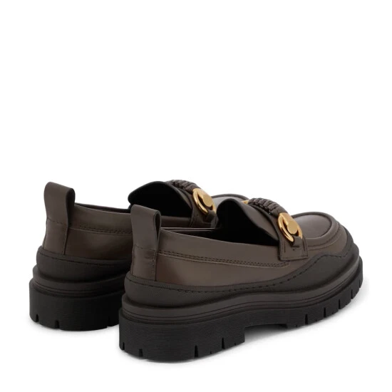 See By Chloé Lylia Embellished Leather Loafers - Image 2