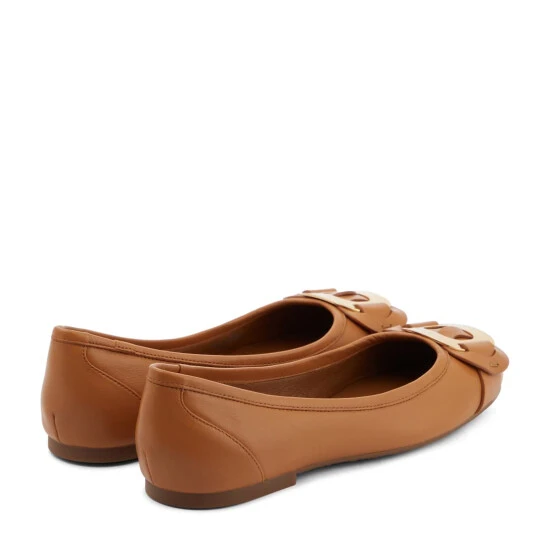 See By Chloé Chany Leather Ballet Flats - Image 2