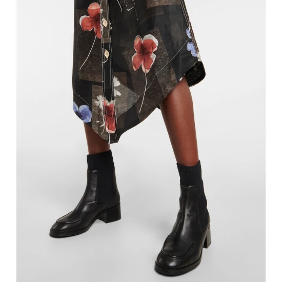 See By Chloé Wendy Leather Ankle Boots - Image 3