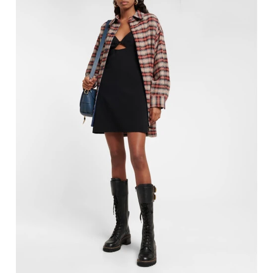 See By Chloé Mallory Leather Combat Boots