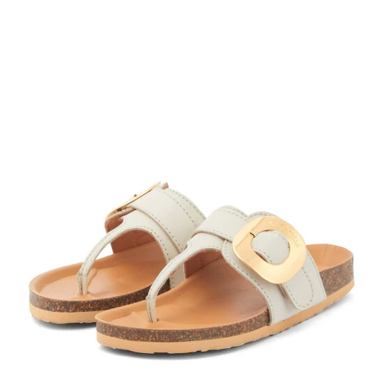 See By Chloé Chant Leather Thong Sandals - Image 4