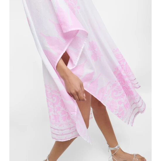 Juliet Dunn Printed Cotton Kaftan - Image 4