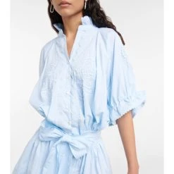 Juliet Dunn Belted Cotton Shirt Dress 2 Juliet Dunn Belted Cotton Shirt Dress -See By Chloé Shop unnamed file 736