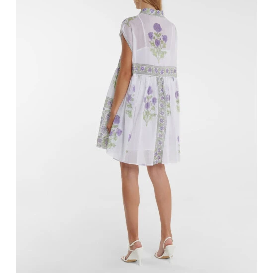 Juliet Dunn Floral Minidress - Image 2