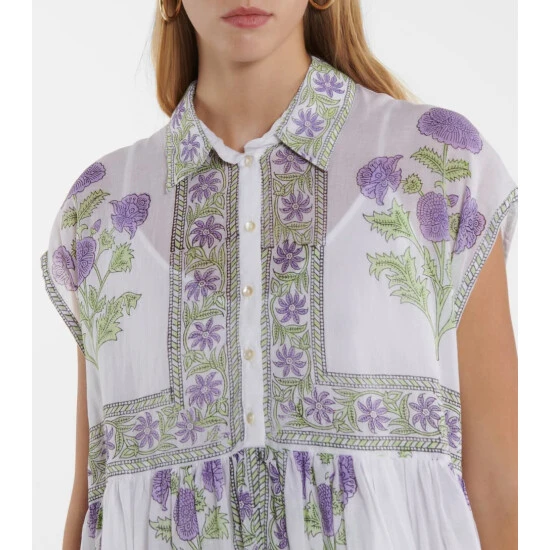 Juliet Dunn Floral Minidress - Image 3