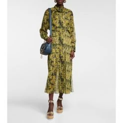 See By Chloé Glyn Leather Wedge Espadrille Sandals